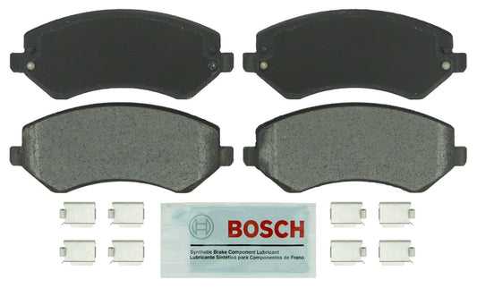 Top View of Front Disc Brake Pad Set BOSCH BE856AH