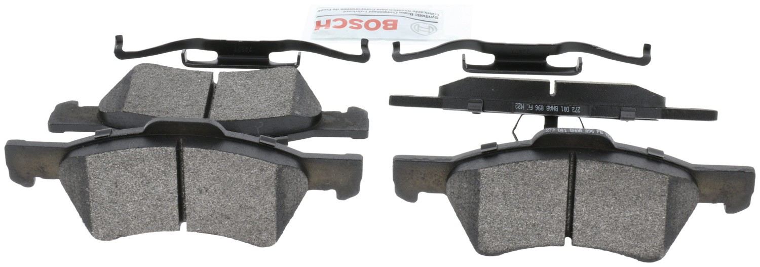 Back View of Front Disc Brake Pad Set BOSCH BE857H