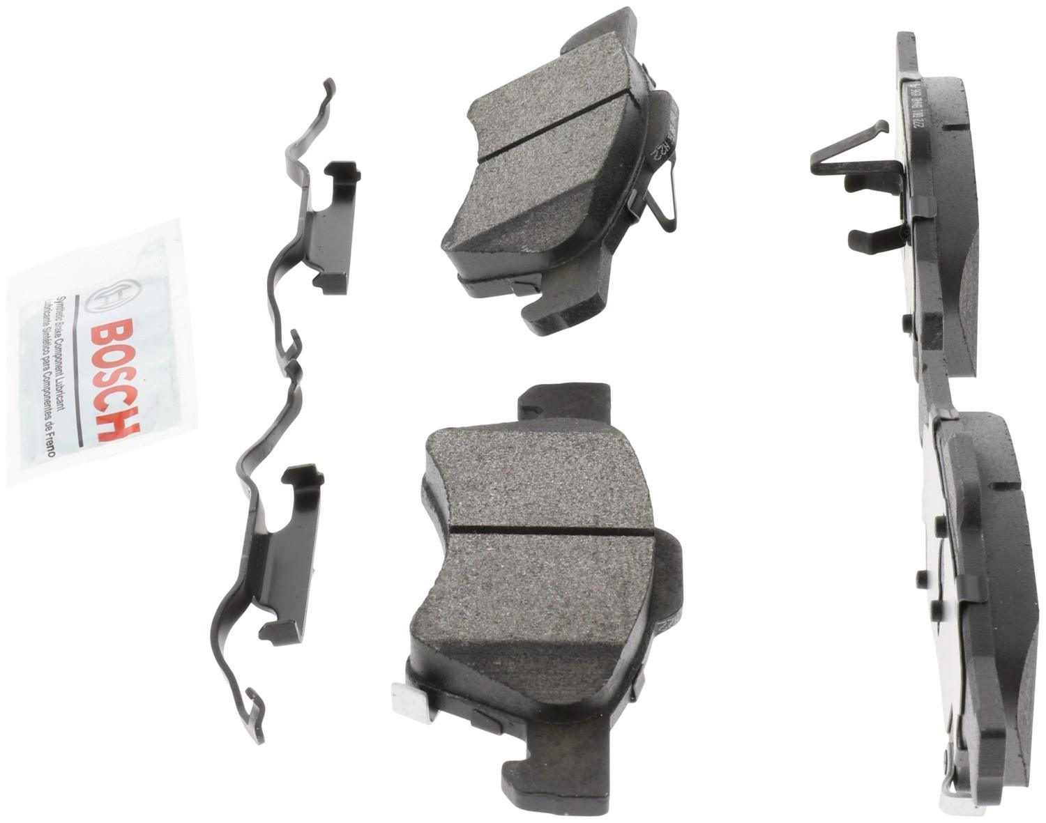 Left View of Front Disc Brake Pad Set BOSCH BE857H