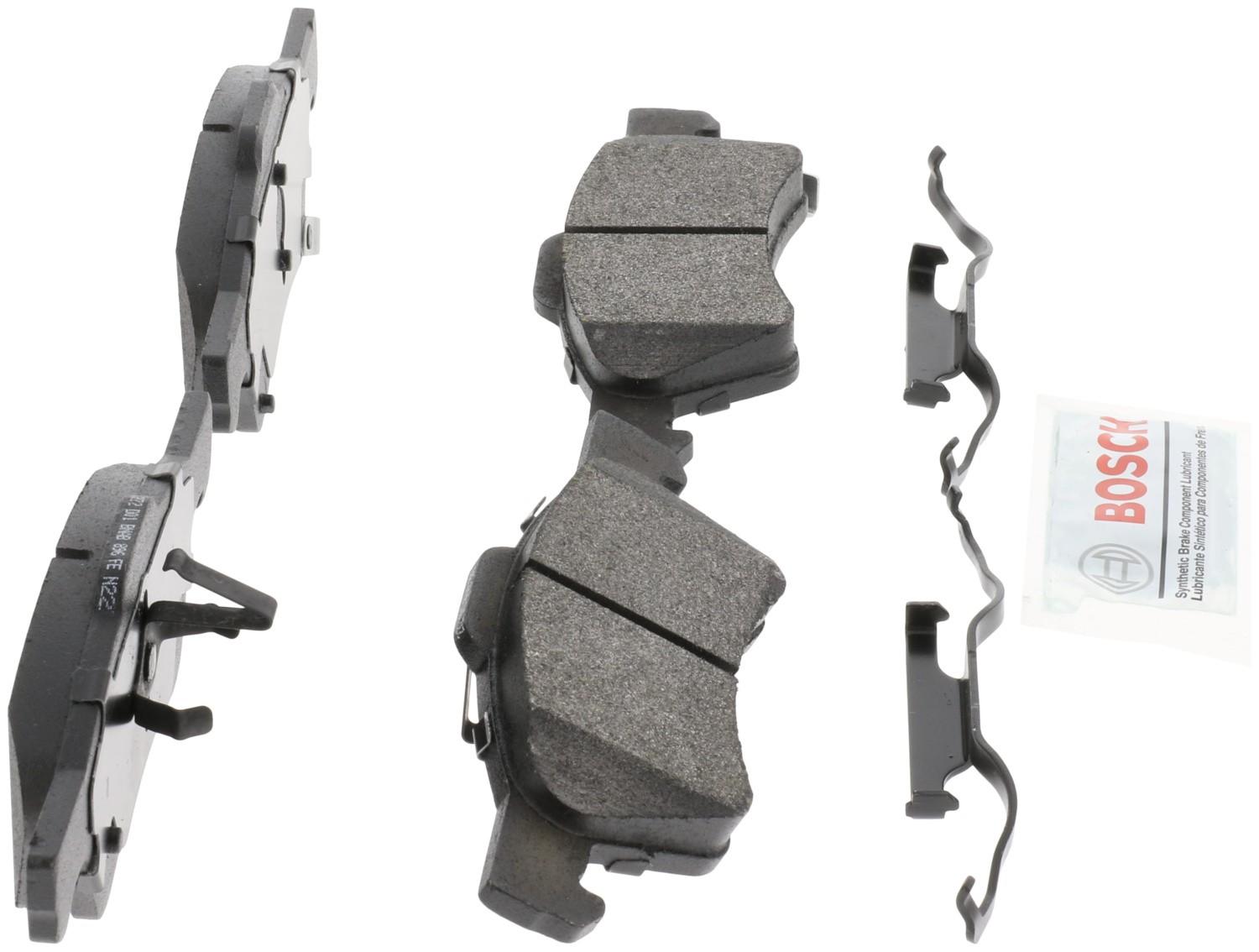 Right View of Front Disc Brake Pad Set BOSCH BE857H