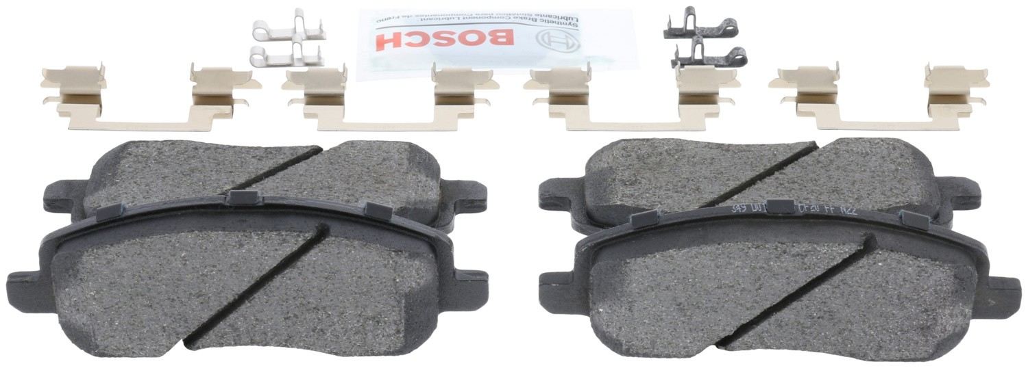 Back View of Front Disc Brake Pad Set BOSCH BE866H