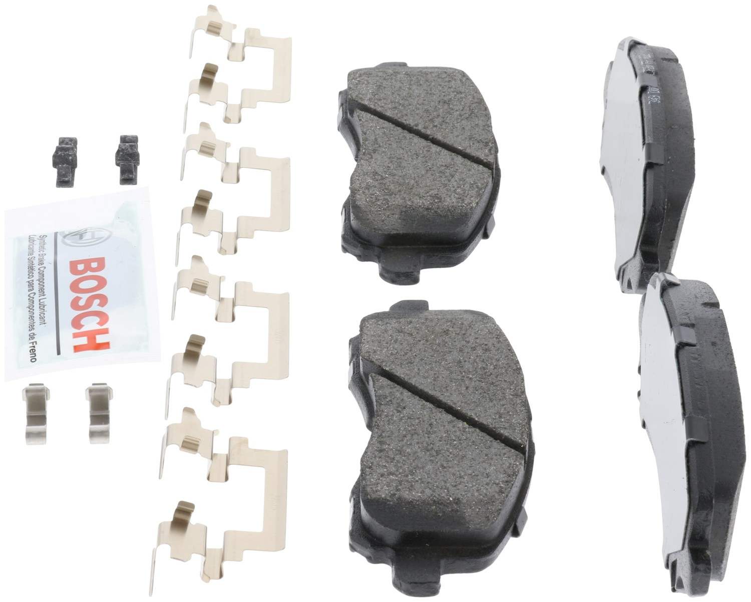 Left View of Front Disc Brake Pad Set BOSCH BE866H