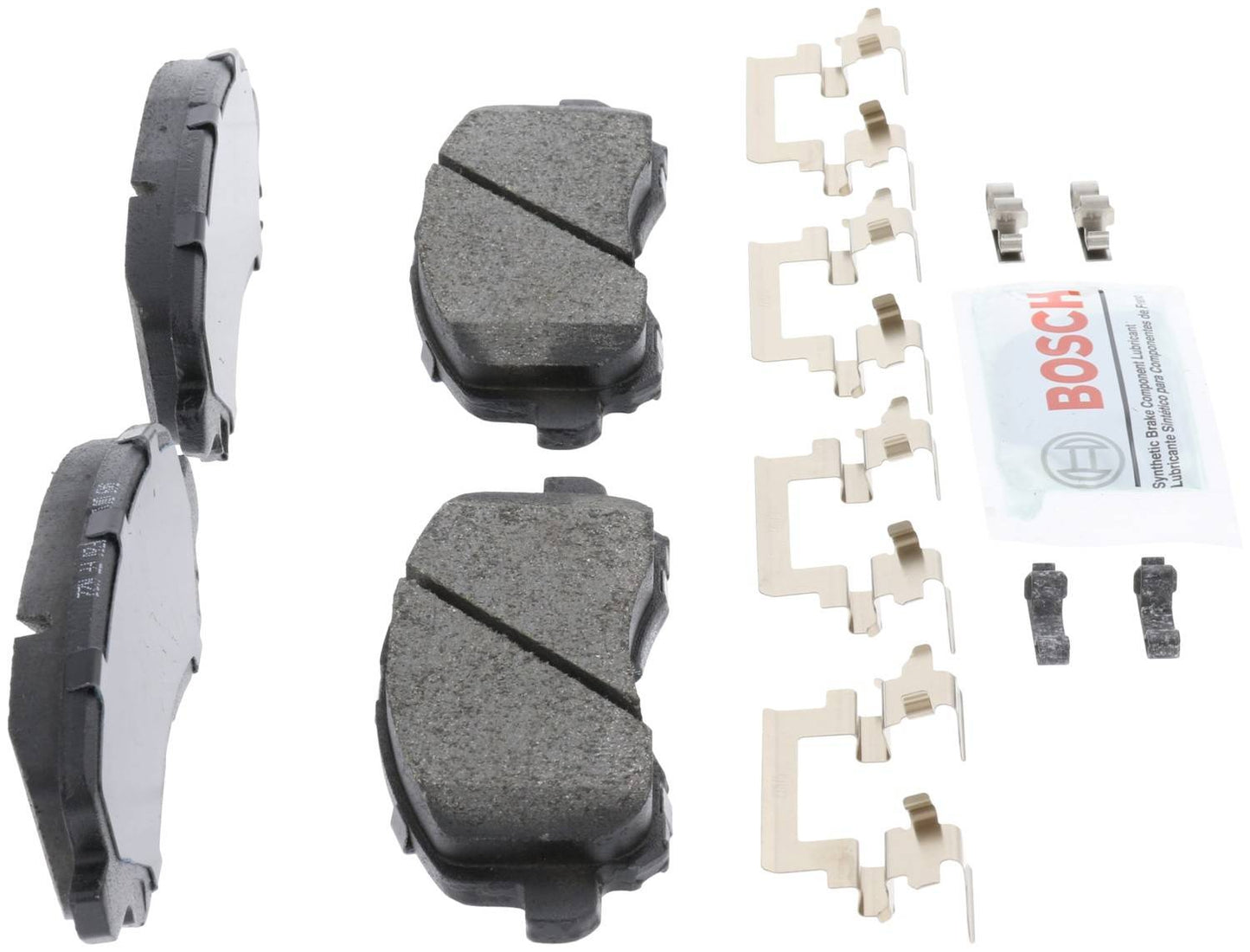 Right View of Front Disc Brake Pad Set BOSCH BE866H