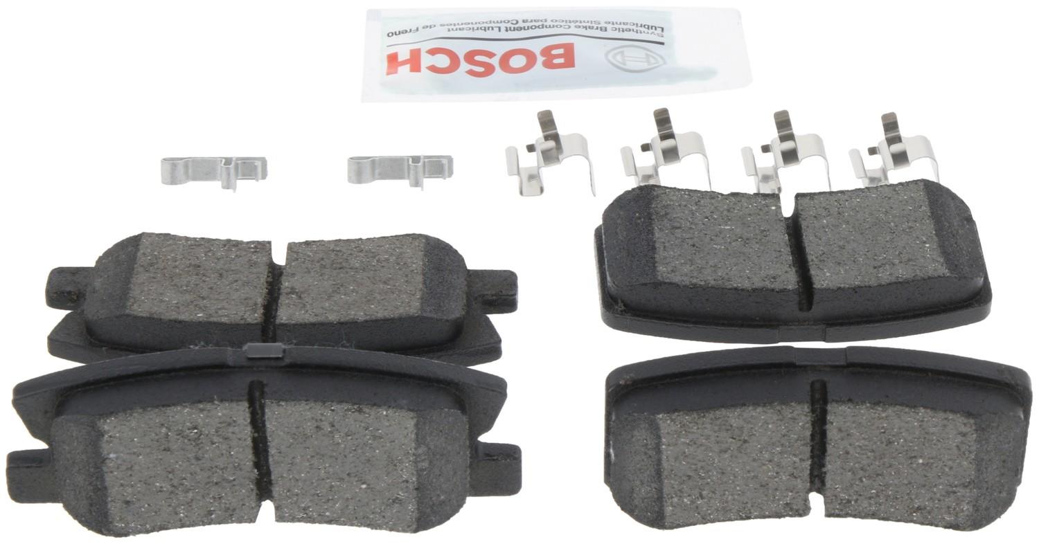 Back View of Rear Disc Brake Pad Set BOSCH BE868H