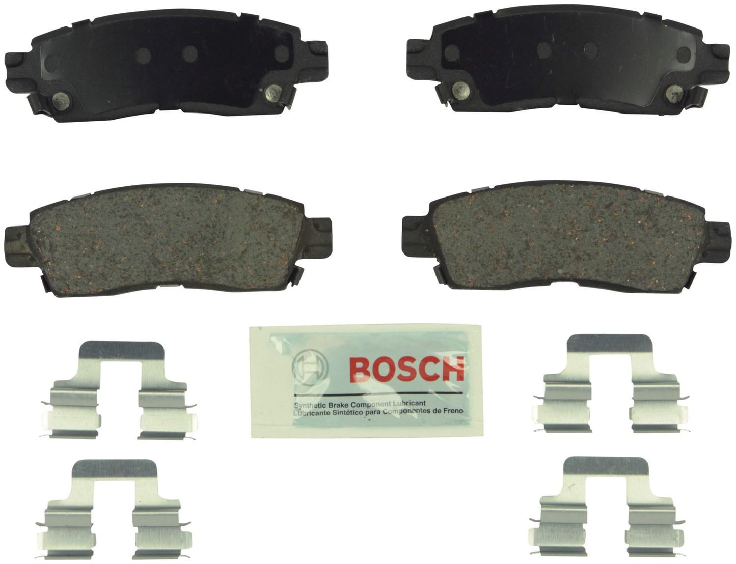 Rear Disc Brake Pad Set BOSCH BE883H For Buick Chevrolet GMC Oldsmobile Cadillac