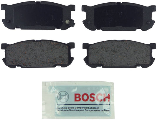 Front View of Rear Disc Brake Pad Set BOSCH BE891