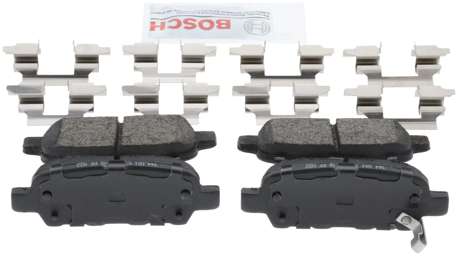 Back View of Rear Disc Brake Pad Set BOSCH BE905H