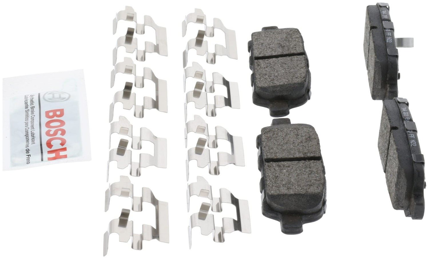 Left View of Rear Disc Brake Pad Set BOSCH BE905H