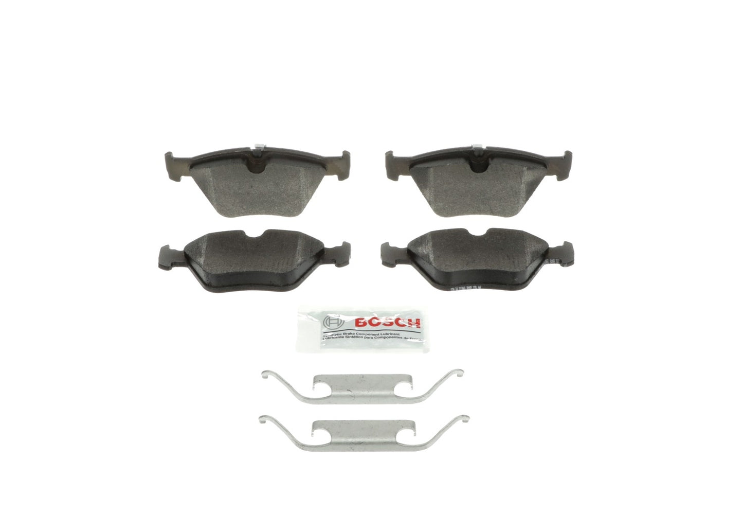 Front View of Front Disc Brake Pad Set BOSCH BE946H