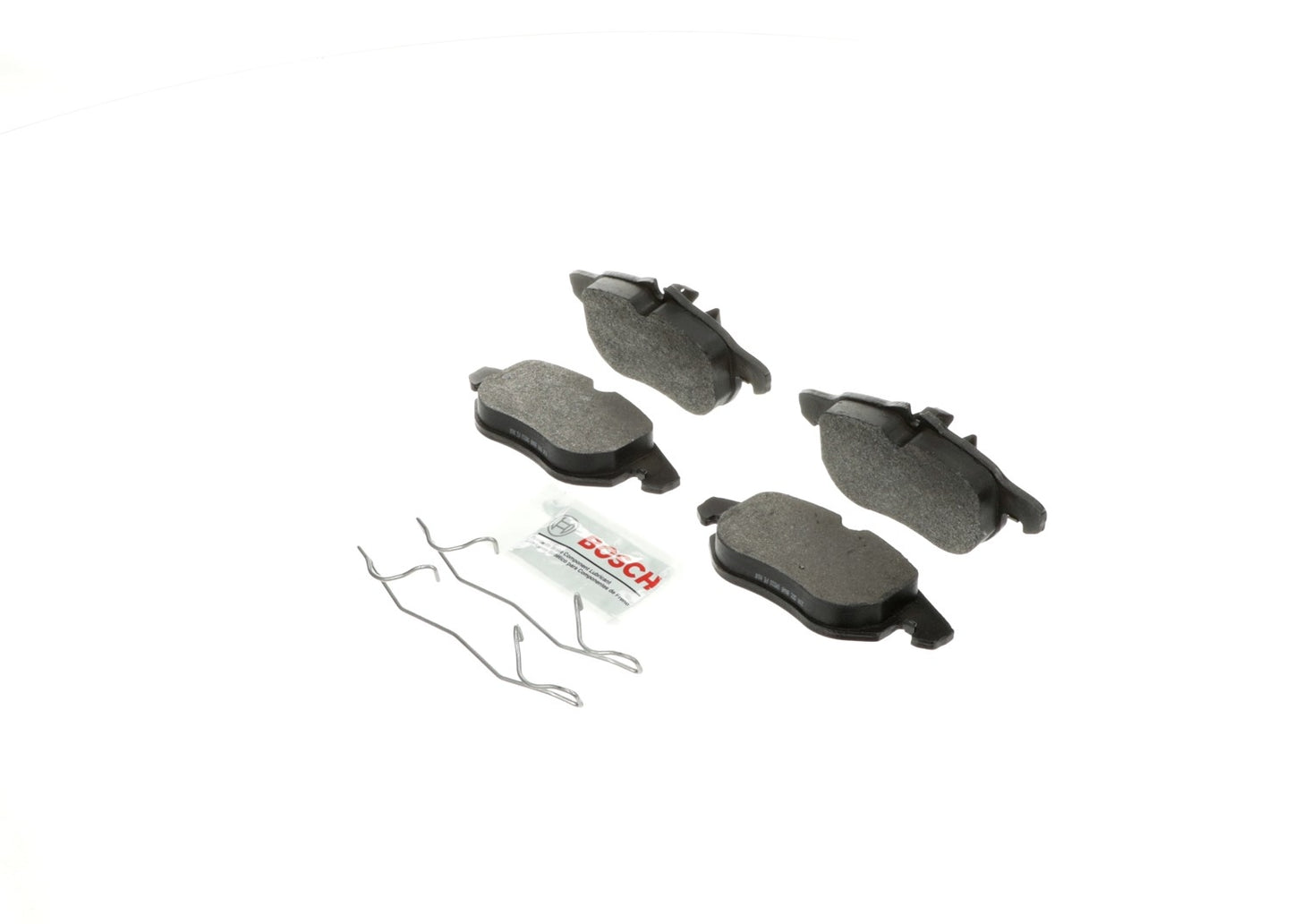 Right View of Front Disc Brake Pad Set BOSCH BE972H