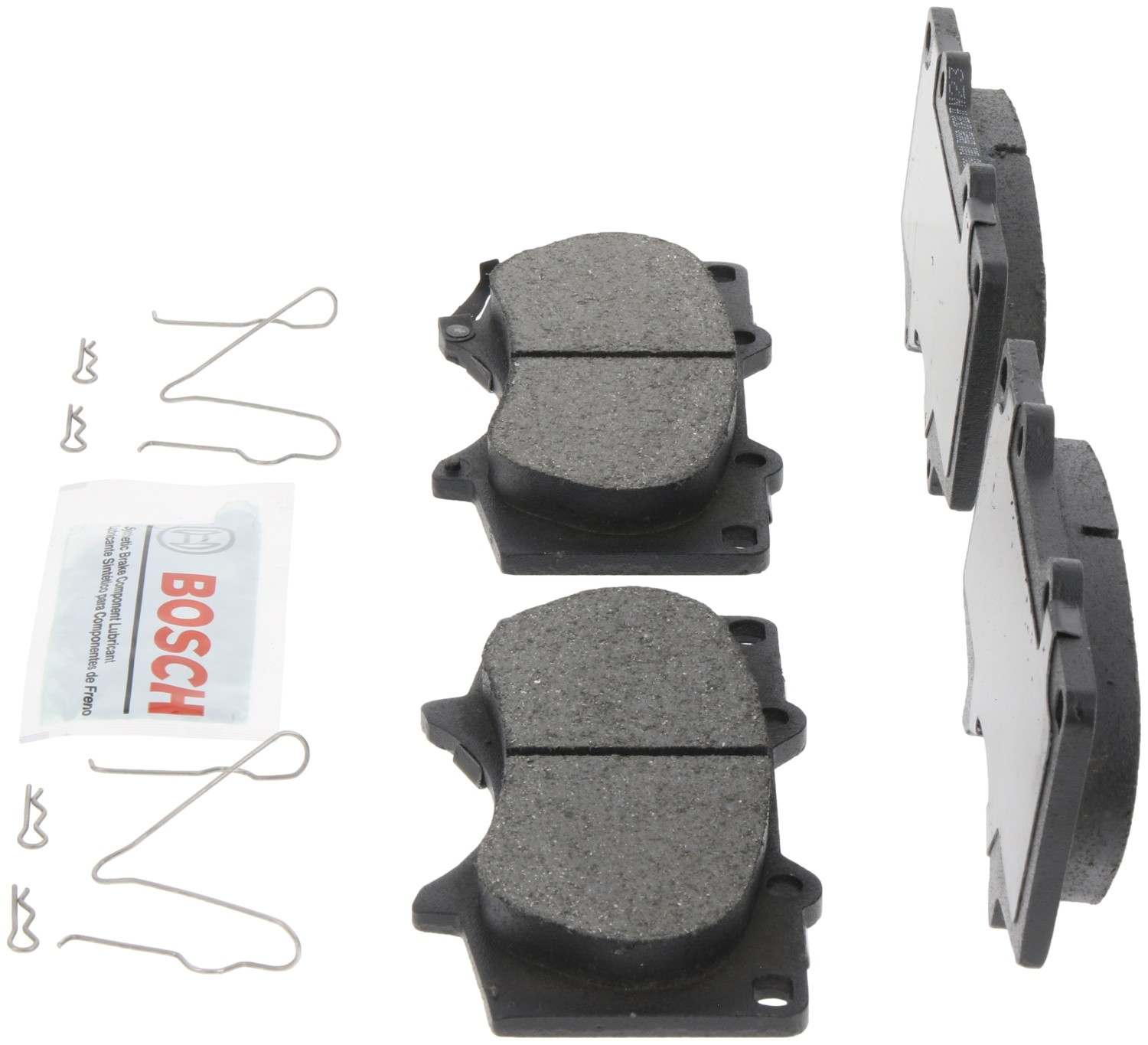 Left View of Front Disc Brake Pad Set BOSCH BE976H