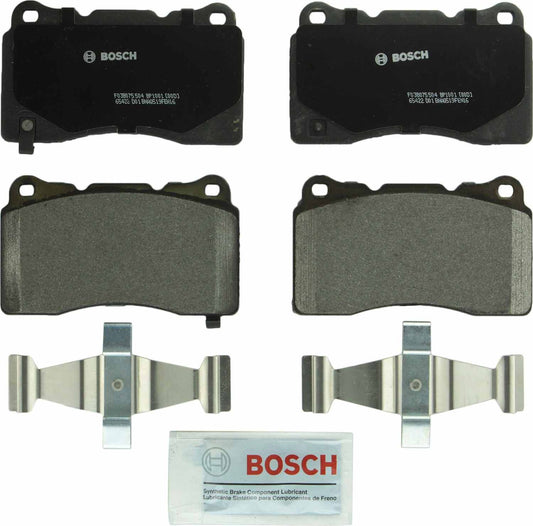 Top View of Front Disc Brake Pad Set BOSCH BP1001