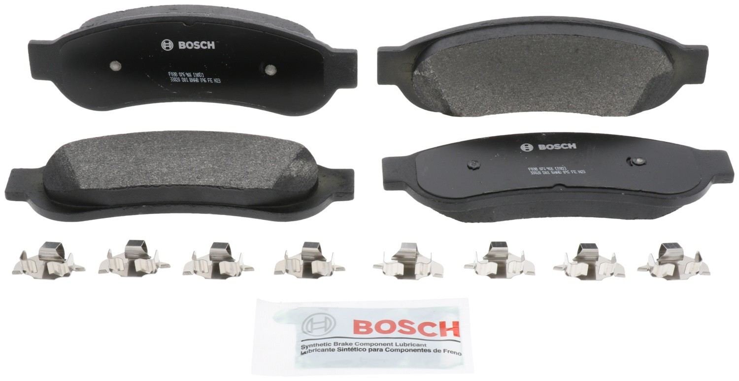 Front View of Rear Disc Brake Pad Set BOSCH BP1067