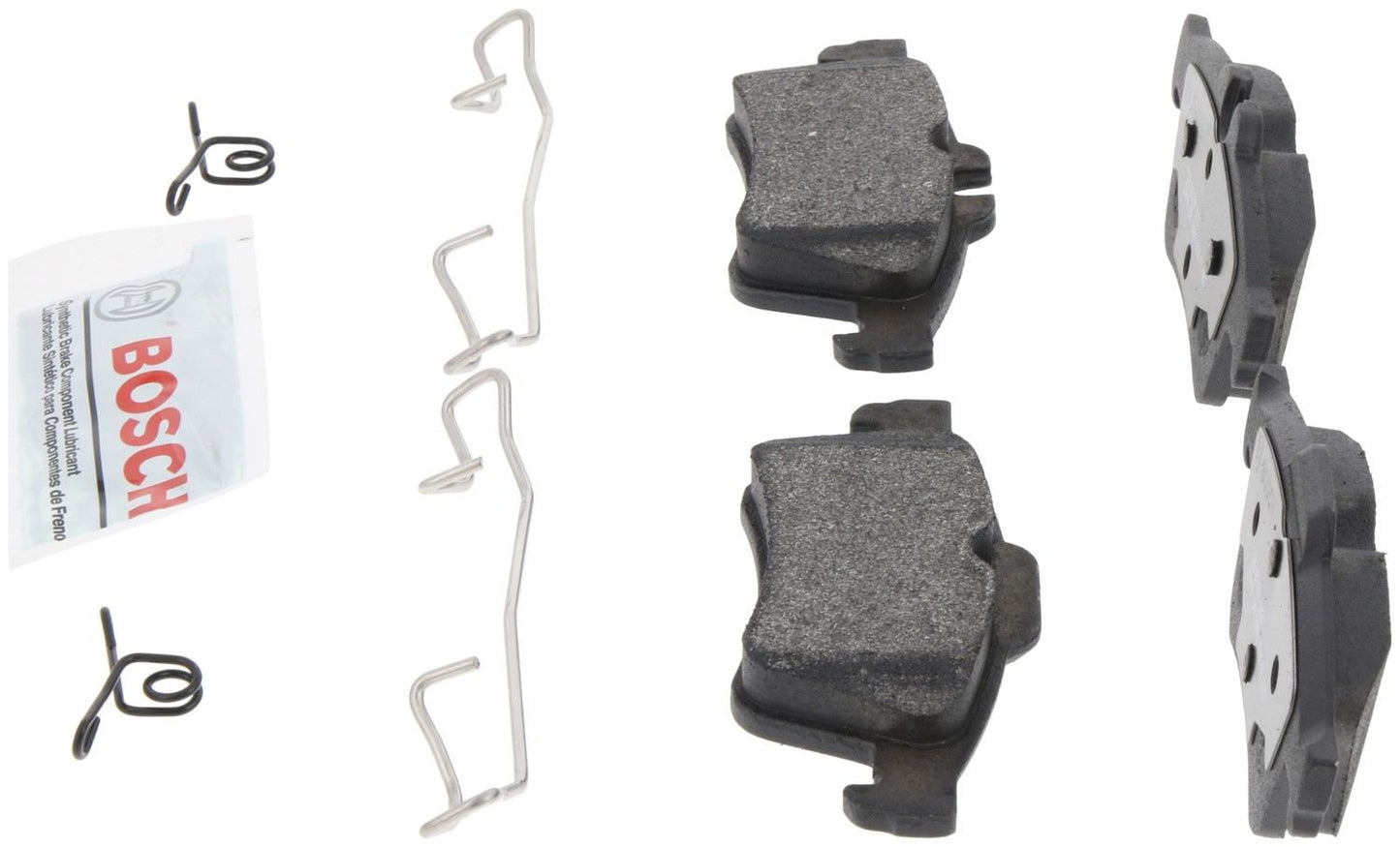 Left View of Rear Disc Brake Pad Set BOSCH BP1095