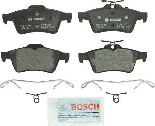 Top View of Rear Disc Brake Pad Set BOSCH BP1095