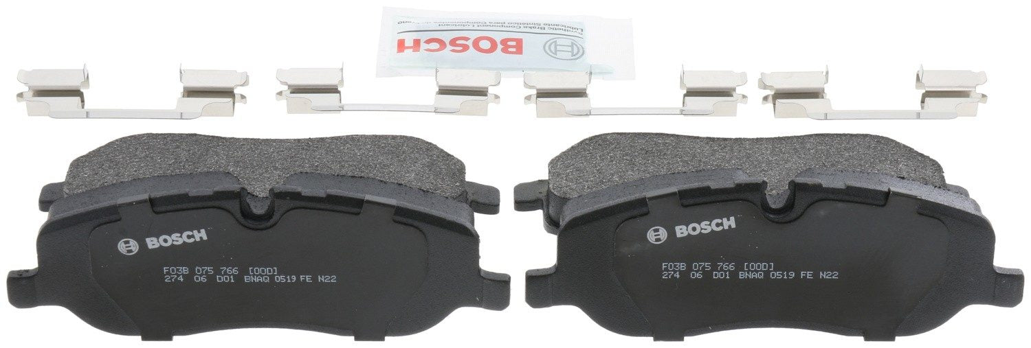 Back View of Front Disc Brake Pad Set BOSCH BP1098