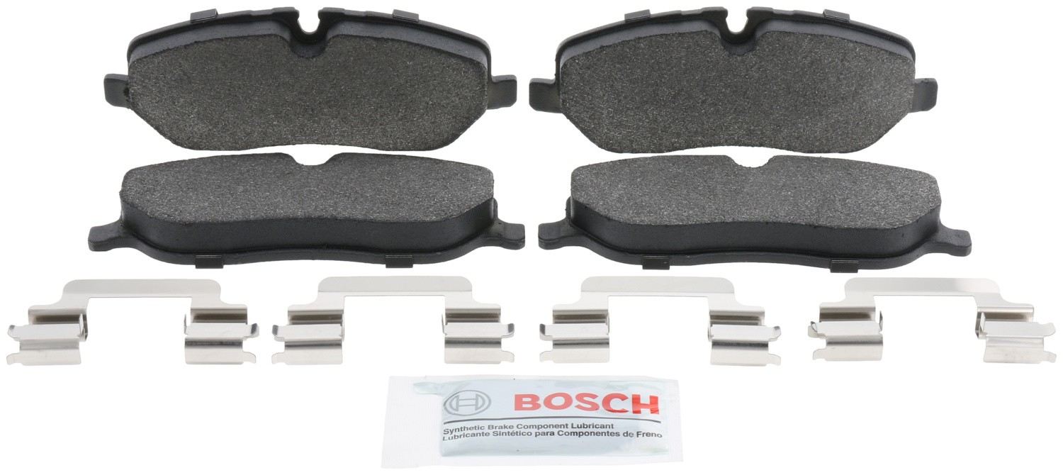 Front View of Front Disc Brake Pad Set BOSCH BP1098