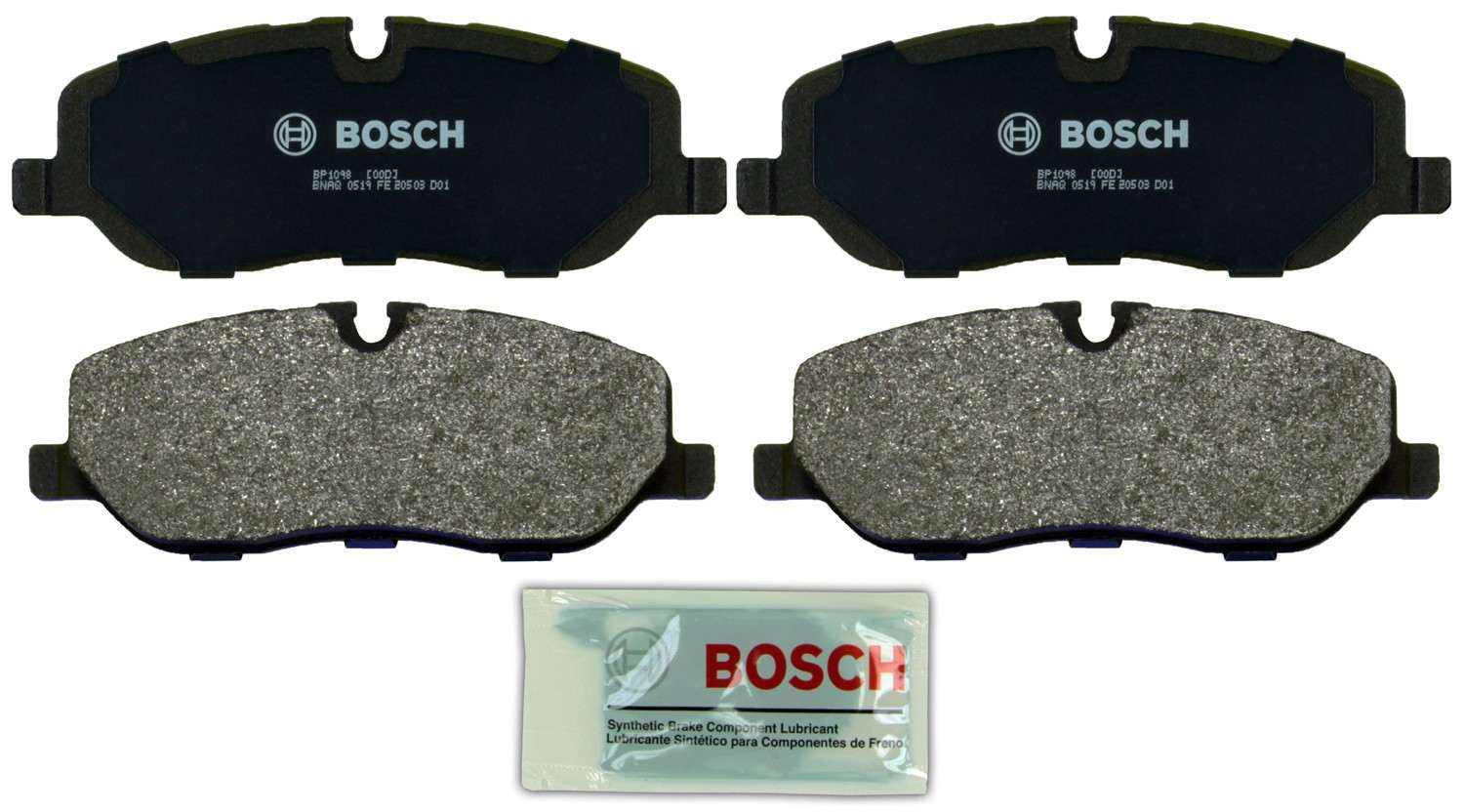 Kit View of Front Disc Brake Pad Set BOSCH BP1098