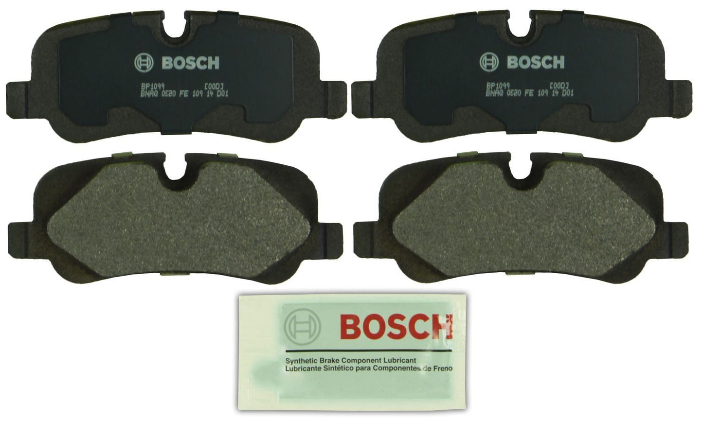 Top View of Rear Disc Brake Pad Set BOSCH BP1099