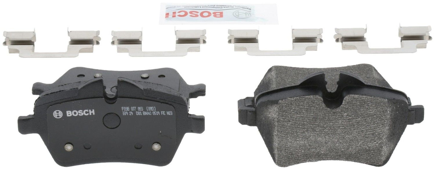 Back View of Front Disc Brake Pad Set BOSCH BP1204