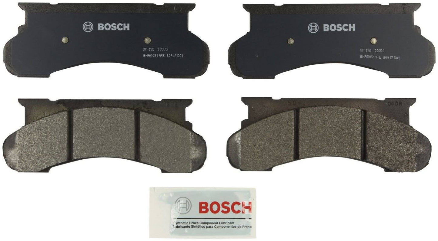 Top View of Front Disc Brake Pad Set BOSCH BP120