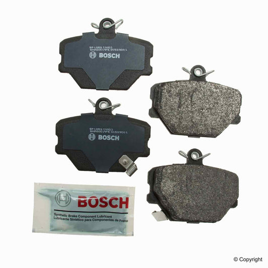 Top View of Front Disc Brake Pad Set BOSCH BP1252