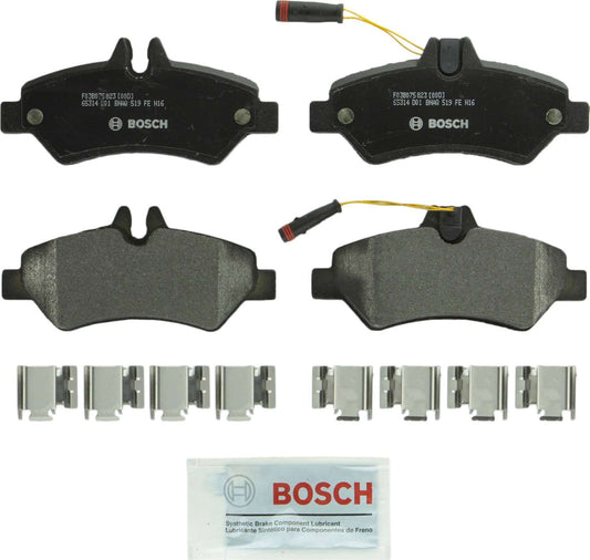 Top View of Rear Disc Brake Pad Set BOSCH BP1317