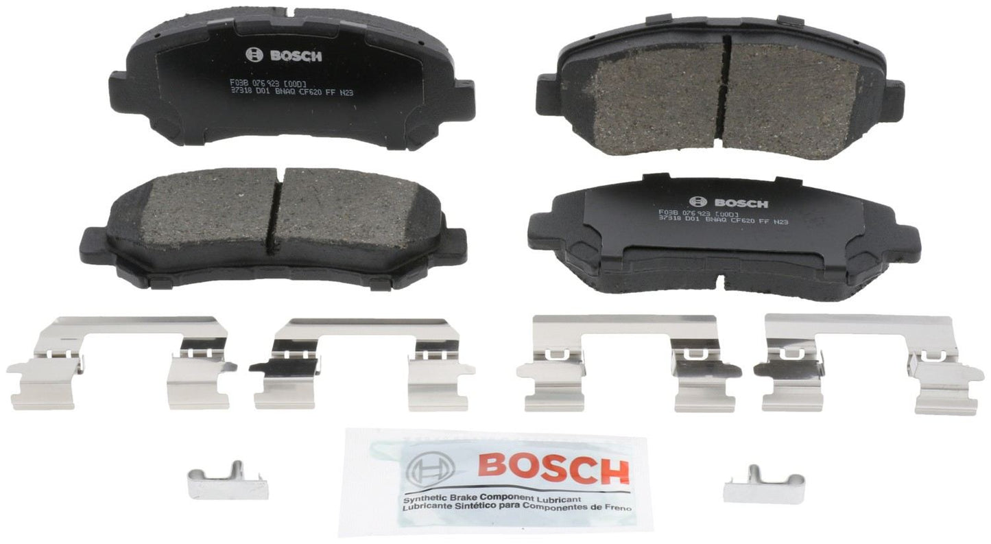 Front View of Front Disc Brake Pad Set BOSCH BP1338