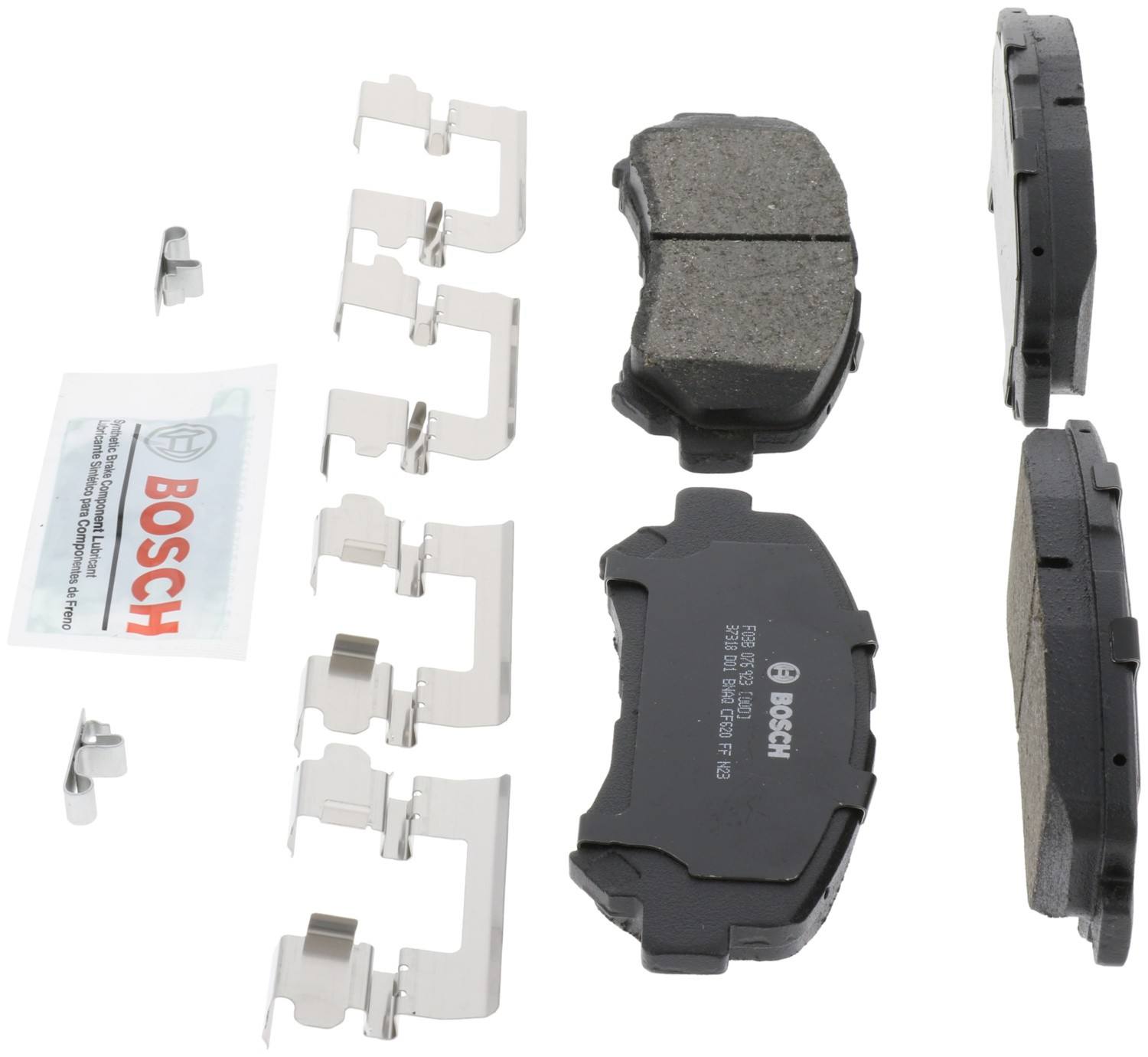 Left View of Front Disc Brake Pad Set BOSCH BP1338