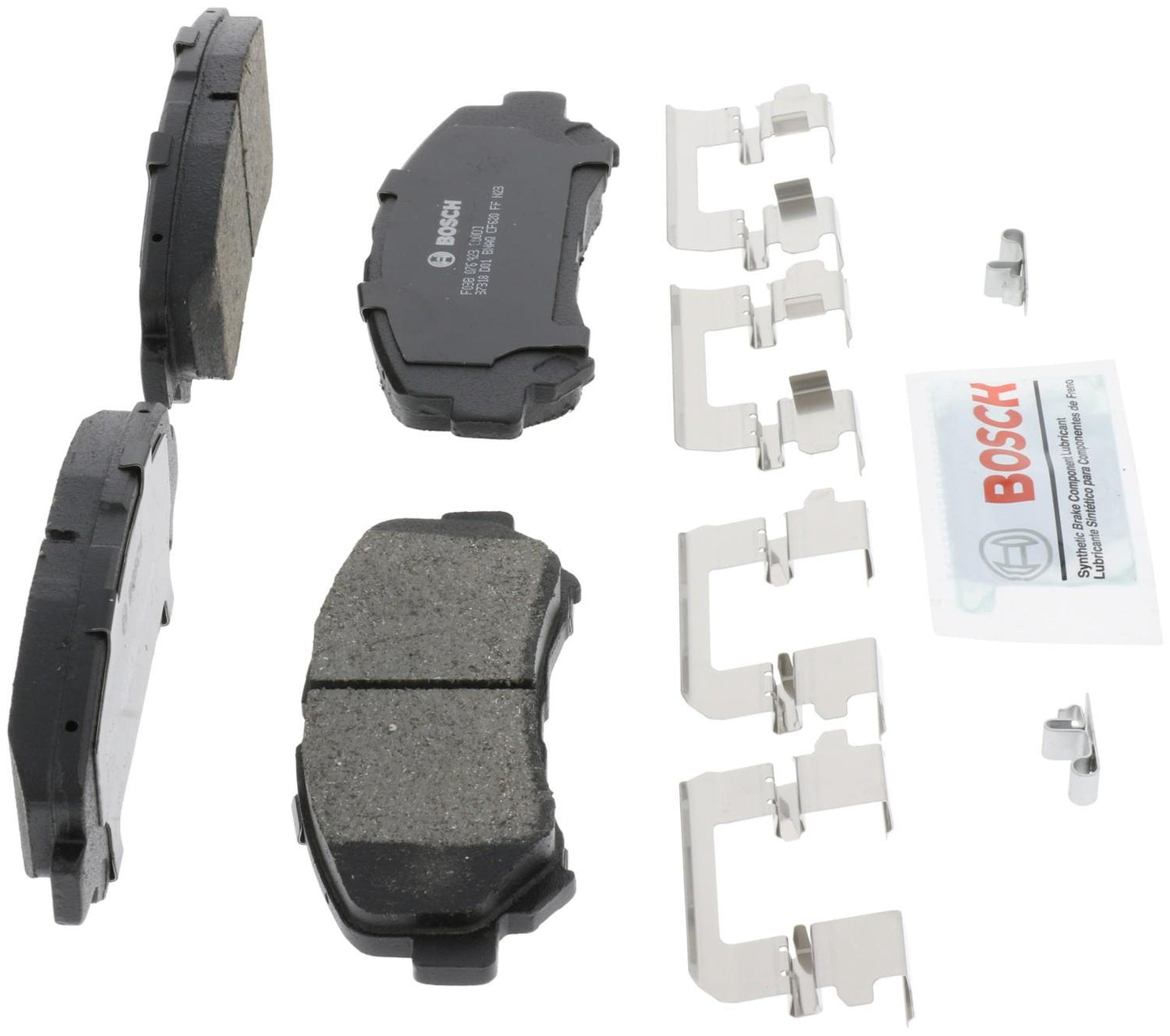 Right View of Front Disc Brake Pad Set BOSCH BP1338