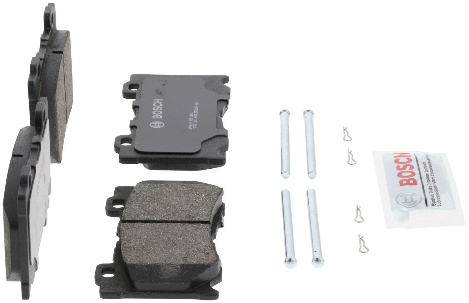 Right View of Front Disc Brake Pad Set BOSCH BP1346