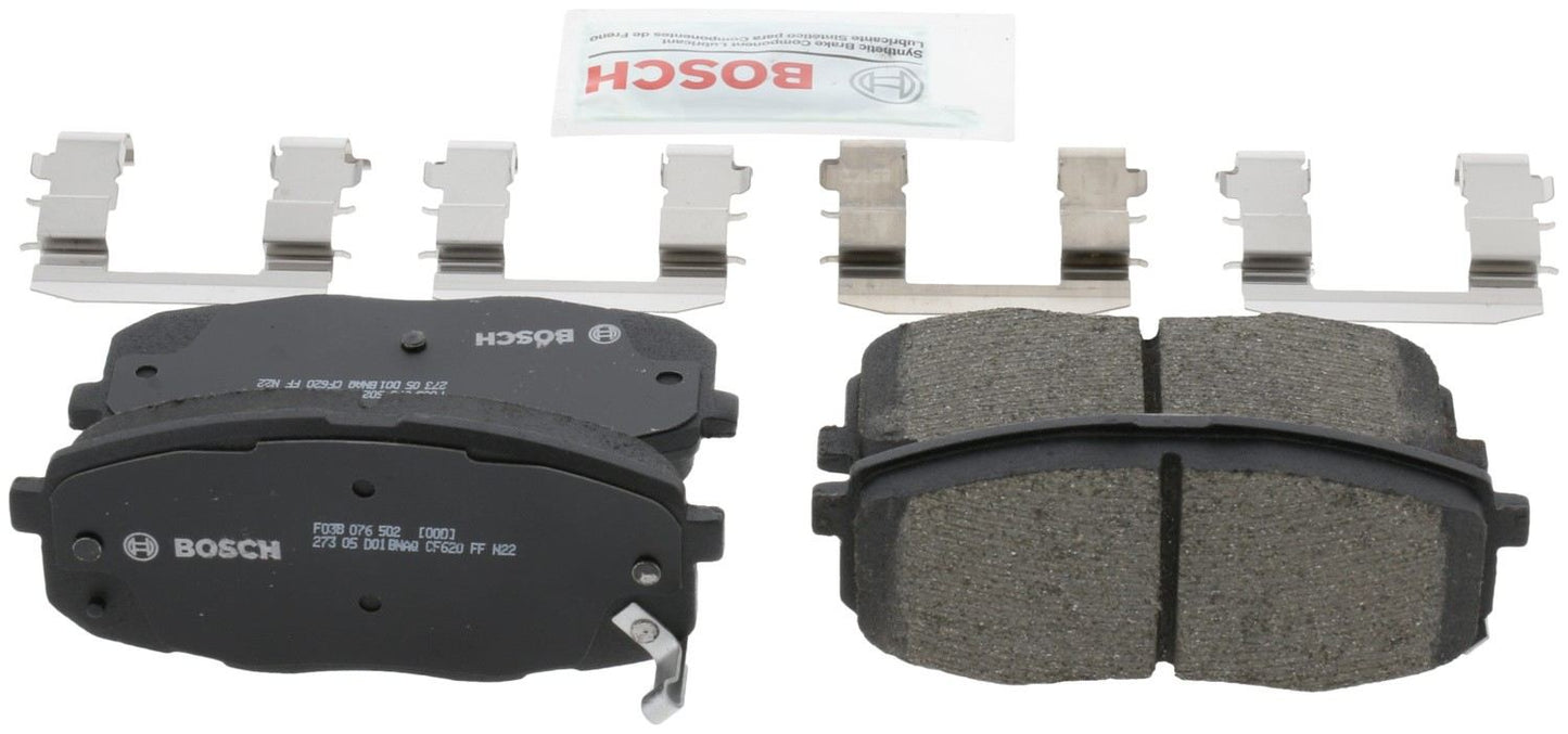 Back View of Front Disc Brake Pad Set BOSCH BP1397