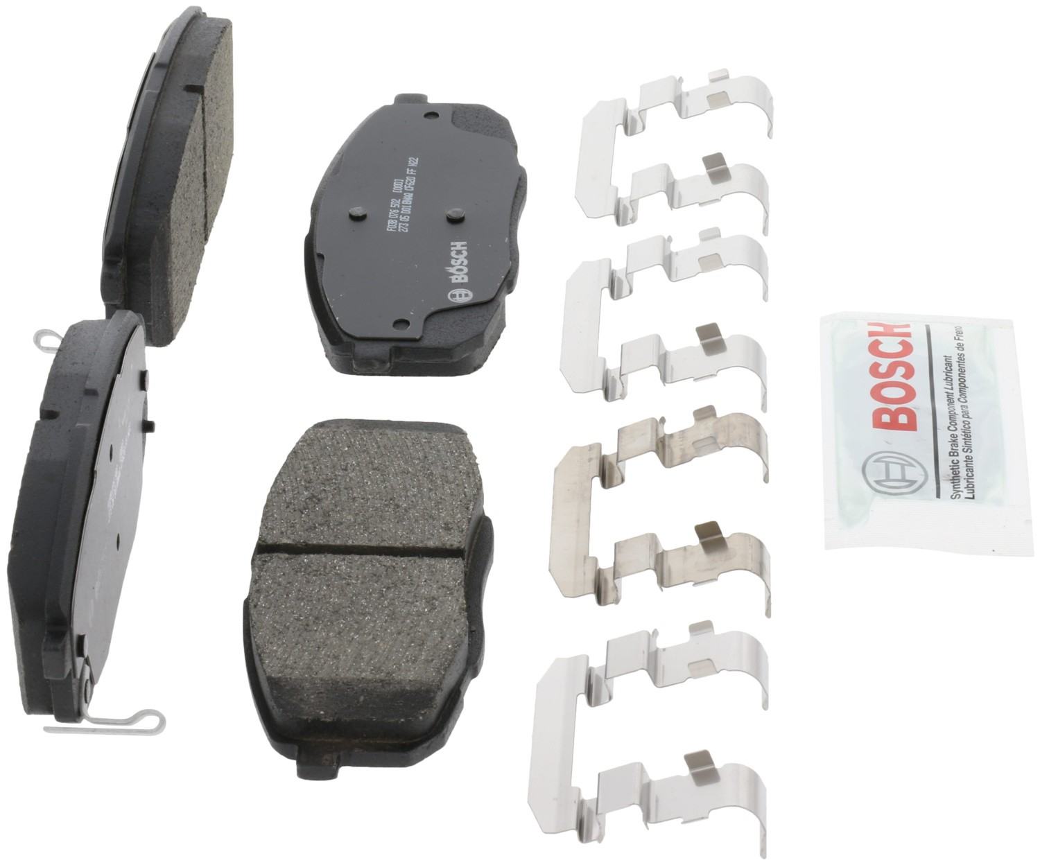 Right View of Front Disc Brake Pad Set BOSCH BP1397