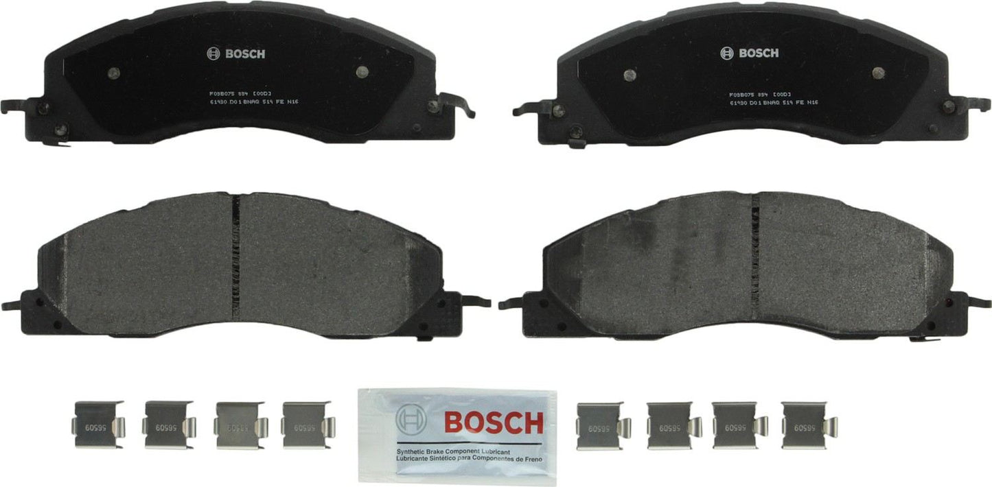 Top View of Front Disc Brake Pad Set BOSCH BP1399