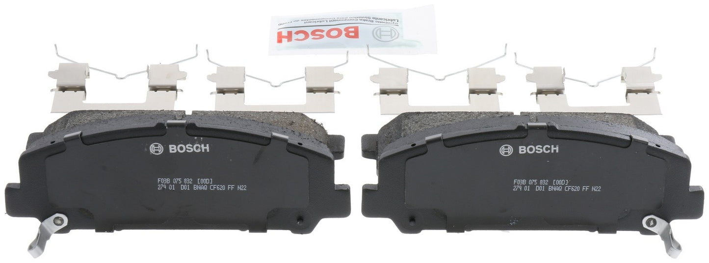 Back View of Front Disc Brake Pad Set BOSCH BP1509