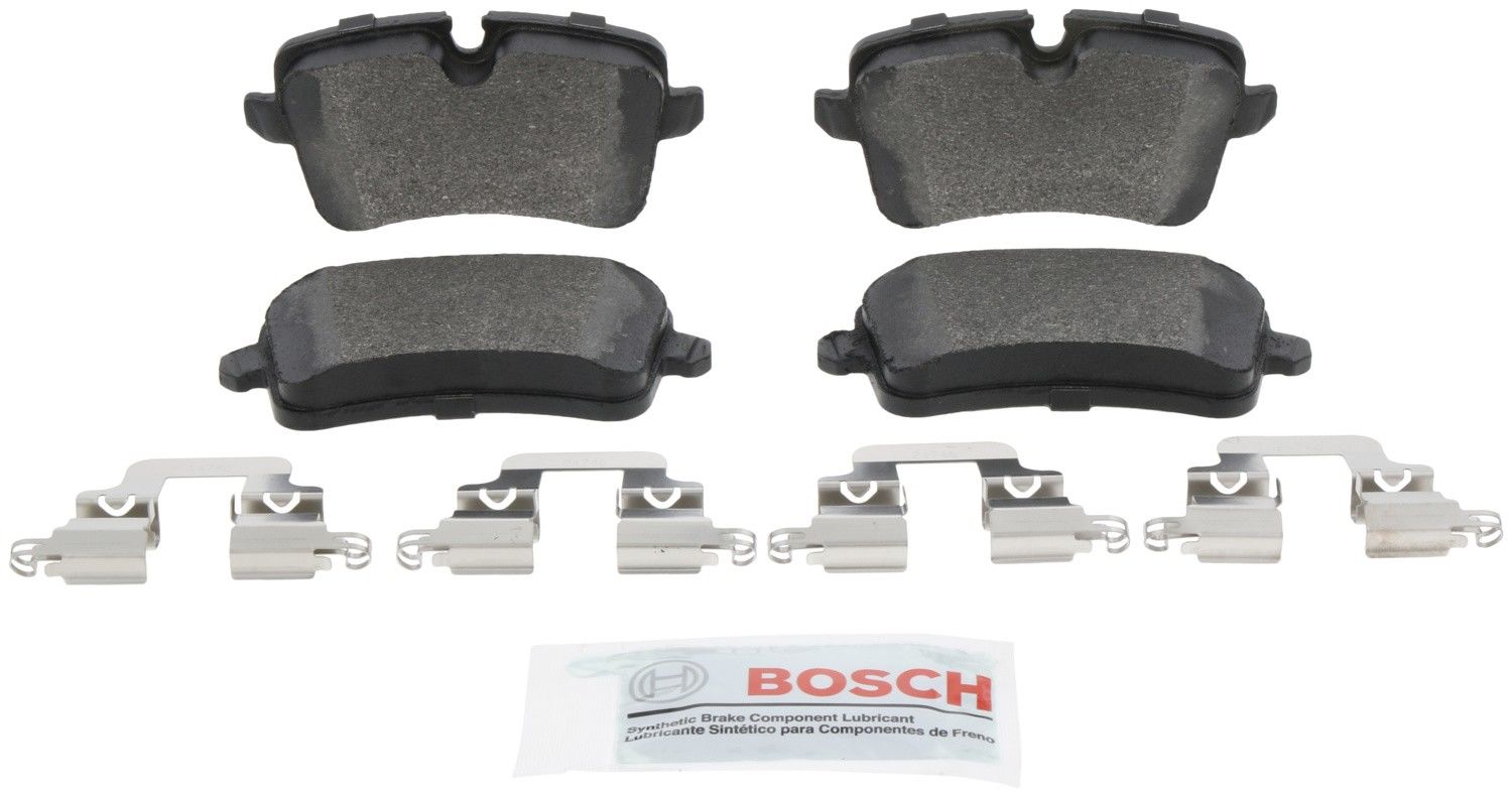 Front View of Rear Disc Brake Pad Set BOSCH BP1547