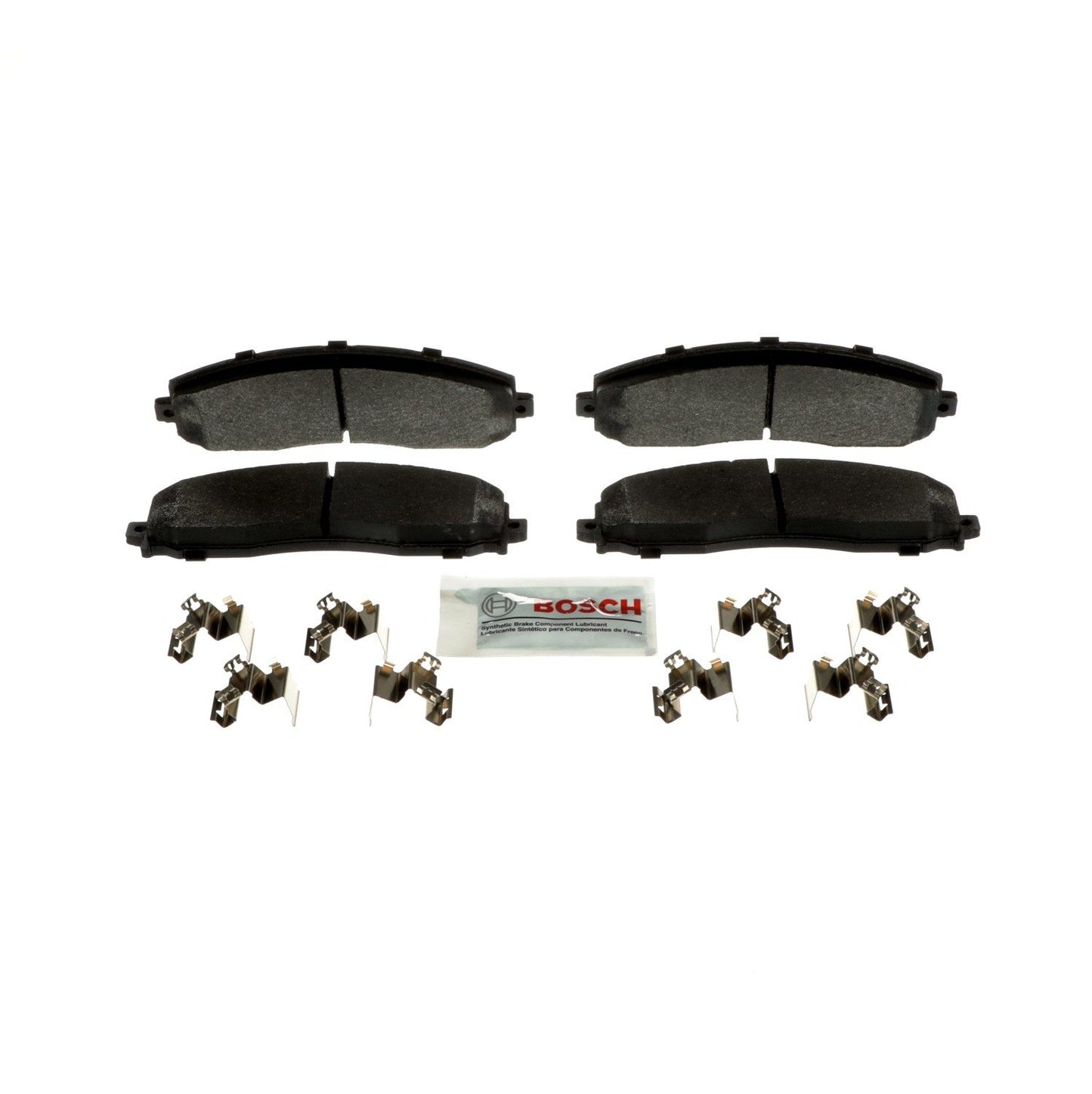 Front View of Rear Disc Brake Pad Set BOSCH BP1691