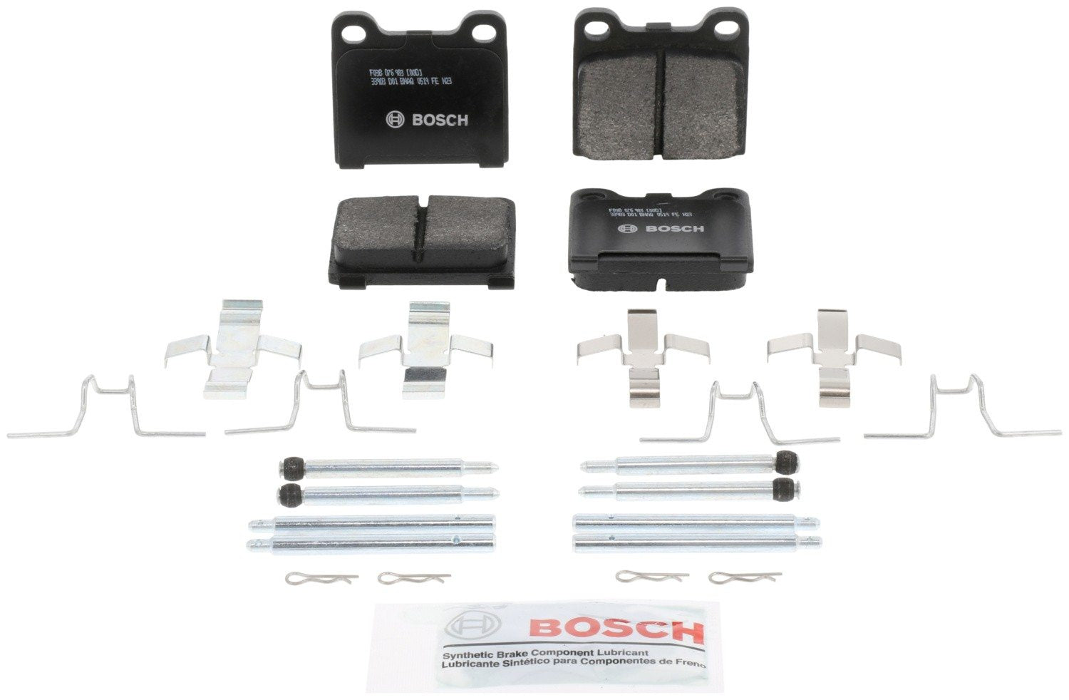 Front View of Front Disc Brake Pad Set BOSCH BP31