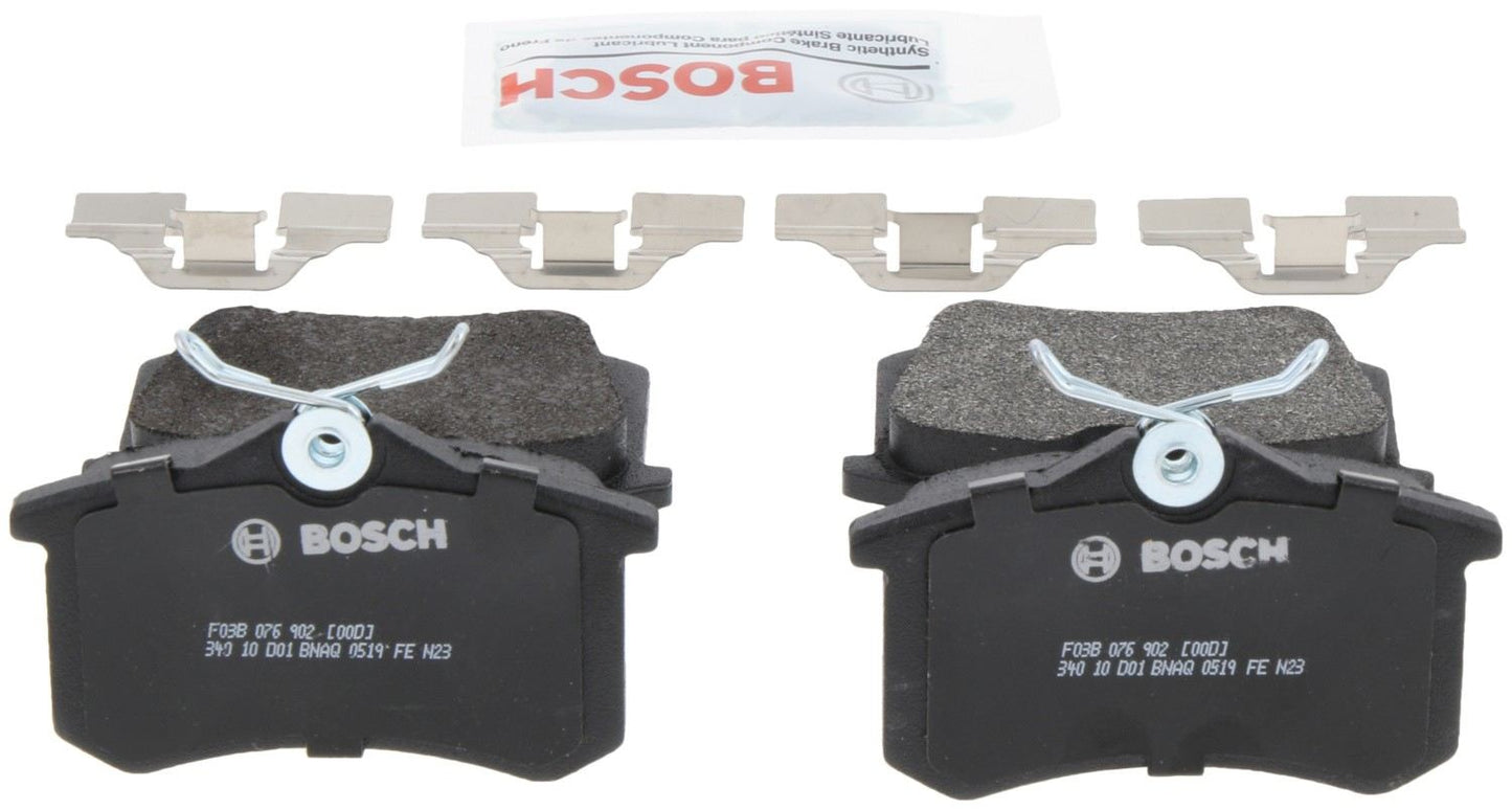 Back View of Rear Disc Brake Pad Set BOSCH BP340