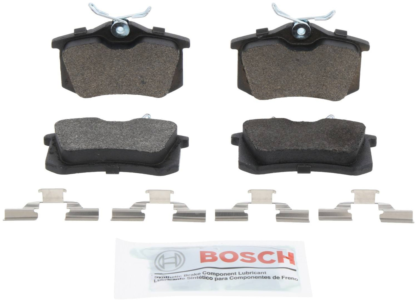 Front View of Rear Disc Brake Pad Set BOSCH BP340