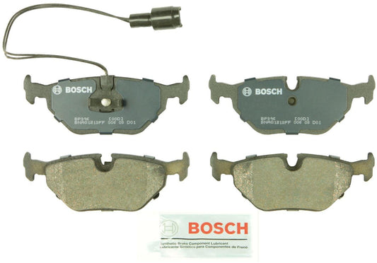 Top View of Rear Disc Brake Pad Set BOSCH BP396