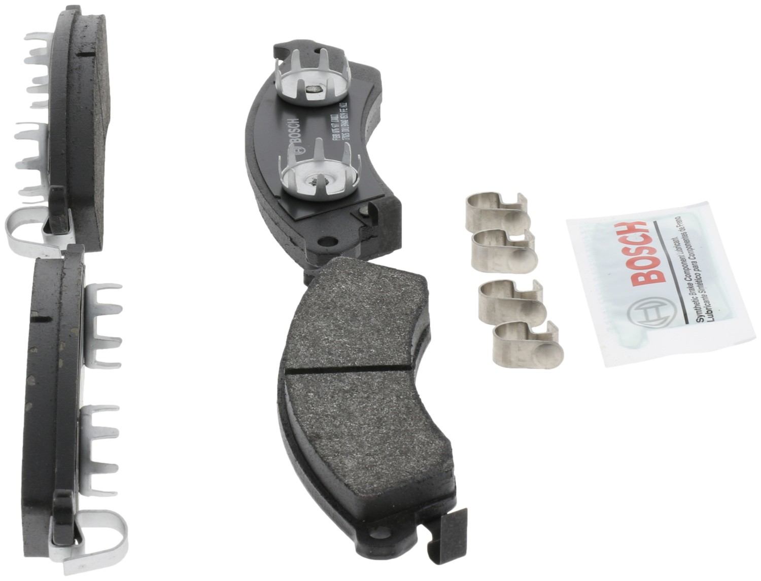 Right View of Front Disc Brake Pad Set BOSCH BP412