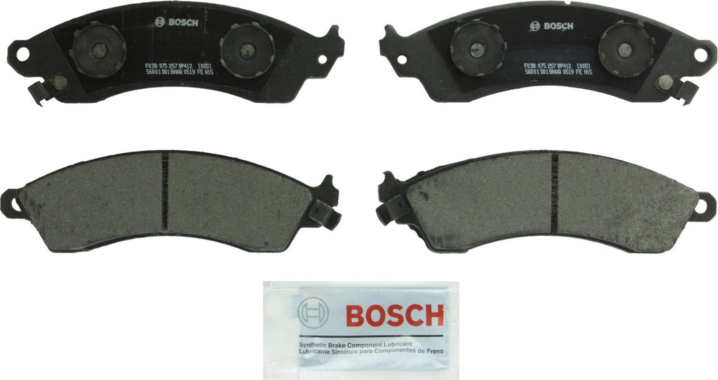 Top View of Front Disc Brake Pad Set BOSCH BP412