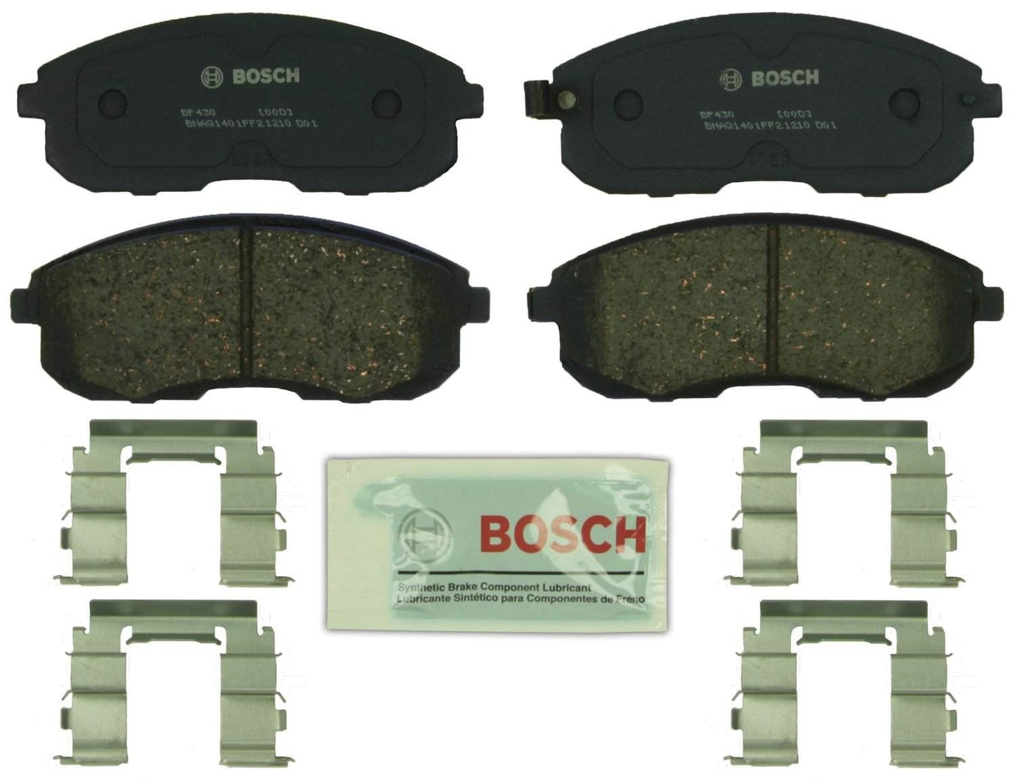 Top View of Front Disc Brake Pad Set BOSCH BP430