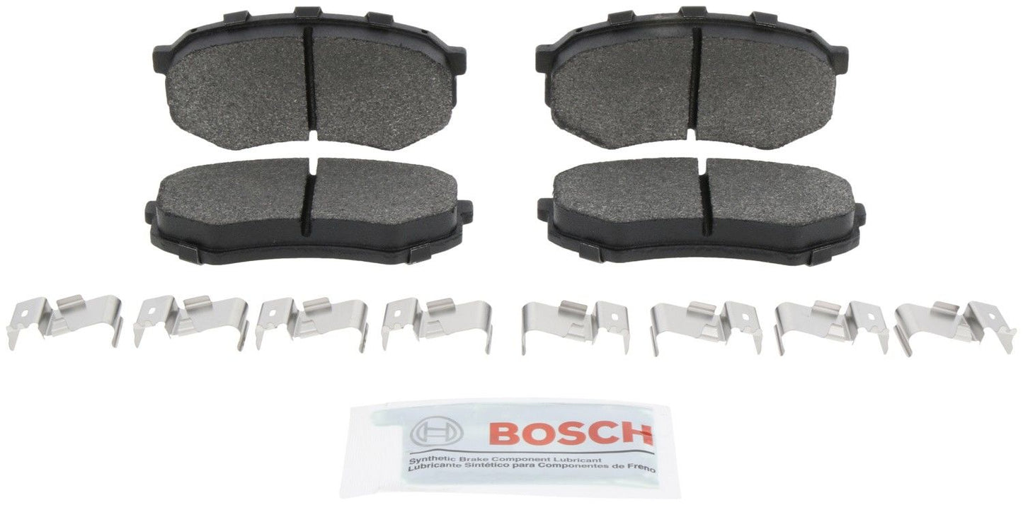 Front View of Front Disc Brake Pad Set BOSCH BP433