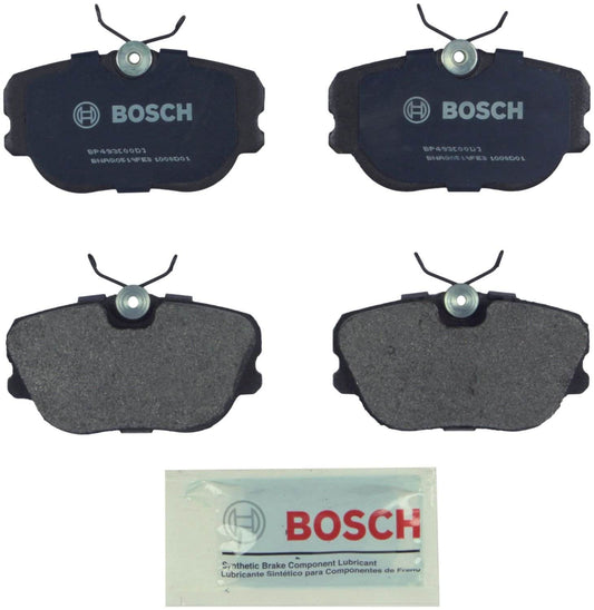 Top View of Front Disc Brake Pad Set BOSCH BP493