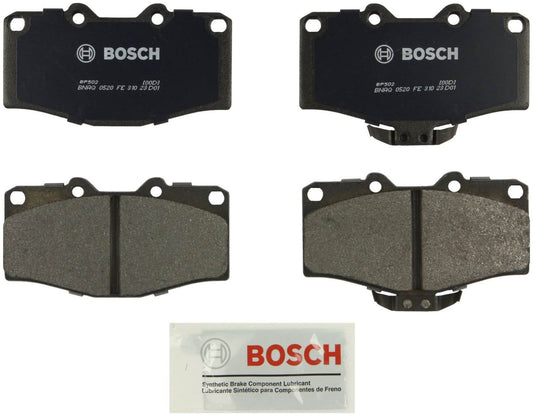 Top View of Front Disc Brake Pad Set BOSCH BP502