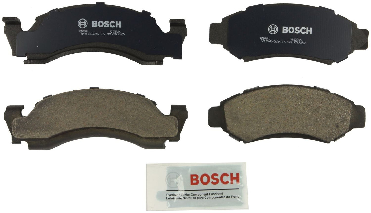 Front View of Front Disc Brake Pad Set BOSCH BP50