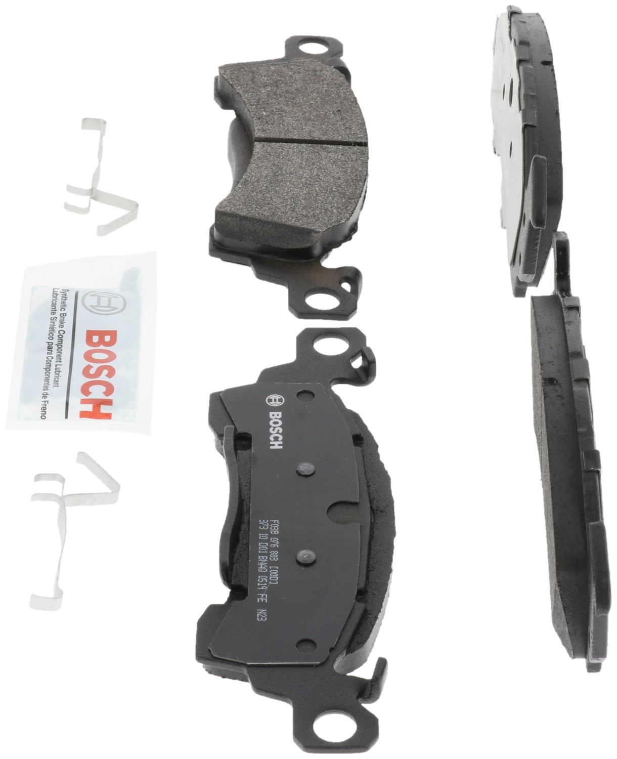 Left View of Front Disc Brake Pad Set BOSCH BP52S