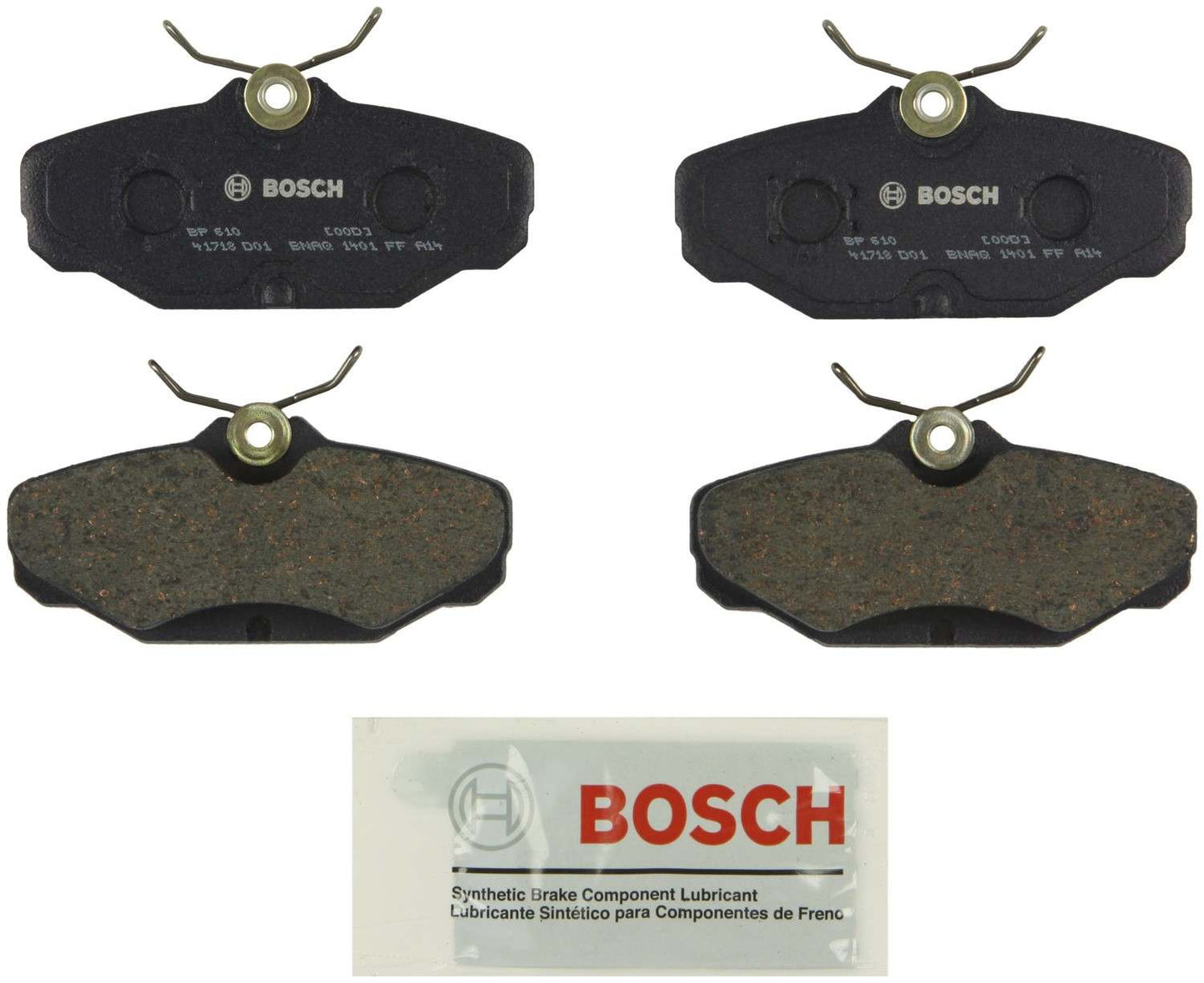 Kit View of Rear Disc Brake Pad Set BOSCH BP610